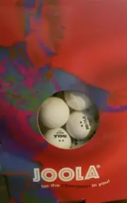 NEW! JOOLA Magic 2-Star Training Table Tennis Balls - 48 Pack - White 40mm