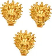 Parliky 3pcs Sleek Villa Water Fountain Large Garden Wall Fountain Dragon Head Outdoor Water Feature