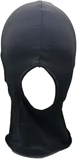 [VIGUEUR] Black Full Face Balaclava, Elastic Head Masquerade Mask, Costume Headwear, Black