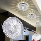 Embedded LED Crystal Downlight Ceiling Living Room Light Creative Corridor Aisle