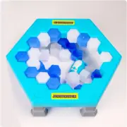 Knocking On Ice To Rescue Little Penguins, Breaking Ice Toys, Children's Puzzle,