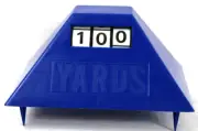 Adjustable Distance Blue Yard Marker Golf Course Signage Indicator Mark Yardage