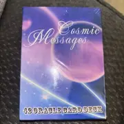 Cosmic Oracle Messages - Oracle Cards - New / Sealed (Tarot)
