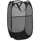 Foldable Pop-Up Mesh Laundry Hamper Basket with Handles for Washing Storage