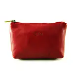 SIKA - 義大利時尚真皮拉鍊零錢包A8228-04 - 魅惑紅