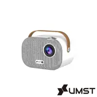 在飛比找momo購物網優惠-【UMST 優美視】1080P智慧型微投影機Q1(4K An