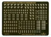 Five Star 700143 1/700 Modern USN F-14 Tomcat Upgrade Set