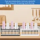 Bottle Drying Rack Carbon Steel Cup Drying Rack Double Layer Tumbler hapJu