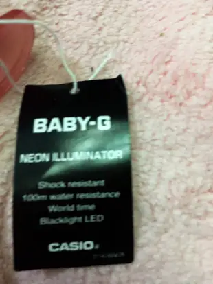 13 Baby-G CASIO 手錶 BGA-210-4B2D 桃紅色 按標籤價 不到 6 折 目前本賣場最便宜2490