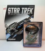 Eaglemoss Star Trek Starships #64 Breen Warship - Comes with Mag