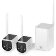 Swann MaxRanger4K with Long Range Wireless Solar Security System [2 Pack]