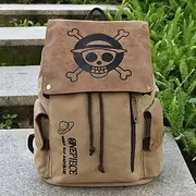 Bag Cosplay Bag Inspired by One Piece Monkey D. Luffy Cosplay Anime Cosplay Accessories Bag Canvas Men's Women's Back To School Halloween Costumes World Book D