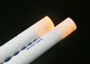 2 X Surgical Doctor Diagnostic Torch Pen Pupil/Oral/Ear Examine Yellow Light