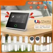 WiFi 4G Home Security System Wireless Tuya Alarm Sensor Builtin Siren Work Alexa