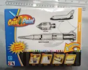 Space Shuttle LEM Spacecraft Cast Paint Kit Skulldugger New