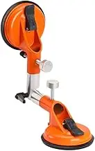 Whtkoph Seamless Sewing Tool with Void Suction Cups for Glass Floors, 90-270 Degrees, Orange