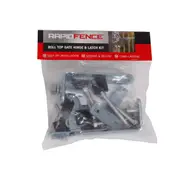RapidFence Roll Top Wire Mesh Fence Gate Hinge And Latch Kit