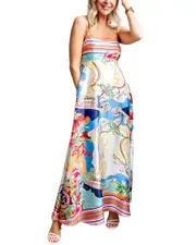 CAMILA BLANCO Maxi Dress