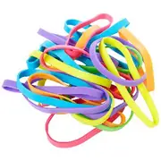 J.Burrows No.64 Rubber Bands 100g Assorted