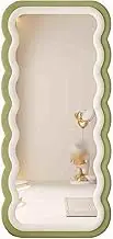 Full Length Mirror with Stand,Cloud Shape Mirror,Giant Mirror for Bedroom Cloakroom,Floor Mirror Leaning Against Wall(3,160cm)