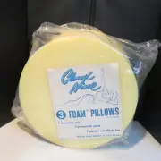 Vintage NOS Cloud Nine Pk of 3 - 12” Foam Pillow Forms, Crafting, Sewing NEW