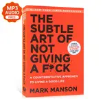 重塑幸福 如何活成你想要的模樣 英文原版 THE SUBTLE ART OF NOT GIVING A F 馬克曼森 M