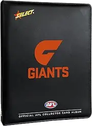 Official AFL GWS GIANTS Collector Card Album
