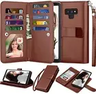 for Galaxy Note 9 Wallet Case, for Note 9 Case, Luxury PU Leather [9 Card Slots]