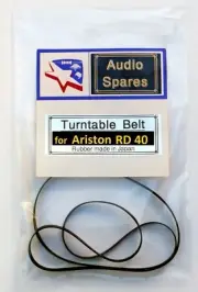 Turntable Belt for Ariston RD40 Turntable ( Square Belt )