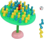 Stacking Tree Game - Balance Board Puzzle, Stacking Balance Challenge Game | Two Player Fun Board Game, Two Player Stacking Game Tree Tabletop Activity Game for Kids, Boys, Friends, Family