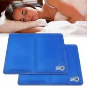 2 Pack Gel Cooling Mat | Cooling Gel Pillow Cushion Absorbs And Dissipates Heat | Cooling Pillows For Night Sweats & Cooling Pillow Increase Sleep Qu