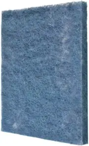 Natural Fiber Hog Hair Furnace Door Filter for Mobile and Modular Homes Blue