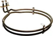 [Place4parts] Compatible Fan Oven Element for Bosch Neff Siemens 2500W ONE STUD 2 TURN 083517