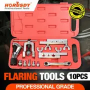 10Pc Flaring Tool Set Tube Bender Flare Kit Brake / Fuel Lines Air Conditioning
