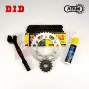 DID AFAM Recommended Chain and Sprocket Kit fits Malaguti 50 Drakon 2005-2008