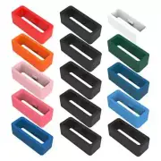 Pair of Watch Strap Band Keepers Loops Compatible with the Garmin Approach S62