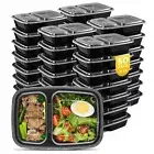 Glotoch 50 Pack 32OZ Meal Prep Container Microwave Safe,Extra Large &Thick Fo...