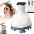 Electric Scalp Massager Hair Shampoo Brush Shower Comb Exfoliate Remove Dandruff