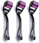 Microneedling Derma Roller for Face Body Beard Hair Growth - 3 Packs 540 Titaniu