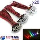 20x DC12V 3/5/10mm Emitting Diodes LED Bulb Light Small Wire Bead Diode-Line20cm
