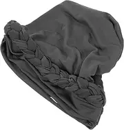 Beavorty Silk Head Scarf Hair Wrap Turban Hat Stretchy and Breathable for Daily Use