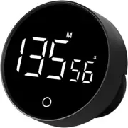 QUMOX F7 Digital Timer Countdown & Stopwatch with Adjustable Volume, Magnetic Ba