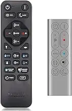 ANDERIC Replacement Remote for Dyson Purifier Hot+Cool Formaldehyde™ HP09 Fan Remote Control - Replaces Dyson 969897-14, 969897 Remotes - RRDYS01