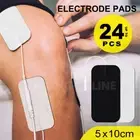 24X TENS Machine Pads 5*10cm Replacement Electrode Patches for Electrotherapy