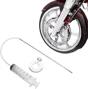 Fork Oil Level Tool, Universal Motorcycle Tools 60ml Practical Fork Oil Level Gauge Tuning Syringe Shock Adjuster with Adjustable Ring, Motorcycle