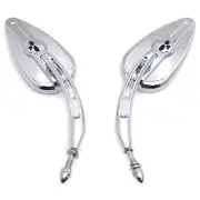 HongK Harley Glide FXE Dyna Super Glide T Sport FXDXT Chrome Skull Mirror