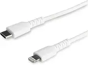 StarTech.com RUSBCLTMM1MW USB C to Lightning Cable, 1 Meter, White