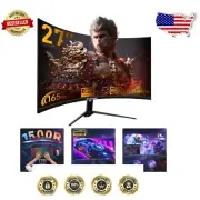 Immersive 27 Inch 1500R Curved Monitor with HDMI/DP, Built-in Speakers & VESA