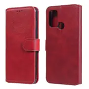 For OPPO A53 / A53S / A32 Classic Calf Texture PU + TPU Horizontal Flip Leather Case, with Holder & Card Slots & Wallet