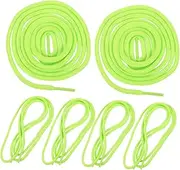 [Gogogmee] Shoelaces 6 Pack Replacement Laces for Women Polyester Flat Stylish for Sports Casual Shoes